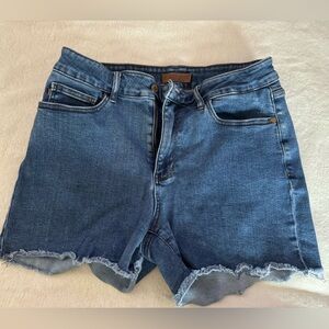 Judy Blue Dark Blue Jean Shorts